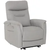 M MCombo Relaxsessel 7077 PP-Baumwolle 160 x 100 x 90 cm Grau elektrisch