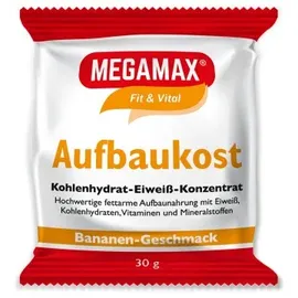 MEGAMAX Aufbaukost Banane Pulver 30 g