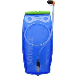 SOURCE Trinkblase, Trinkflasche, Trinksystem, Blau/Grün, ONE SIZE