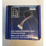 Homematic IP Homematic Funk-Tasterschnittstelle 4fach, Unterputzmontage HM-PBI-4-FM