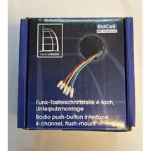 Homematic IP Homematic Funk-Tasterschnittstelle 4fach, Unterputzmontage HM-PBI-4-FM