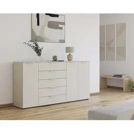 Rauch Kombikommode Flipp 200 x 100 x 42 cm Beige