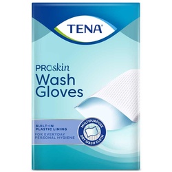 TENA Wash Glove mit Folie, 1050 Stück