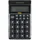 IDENA 505126 - Taschenrechner TR 800, solarbetrieben, 8-stelliges Display, schwarz, 1 Stück