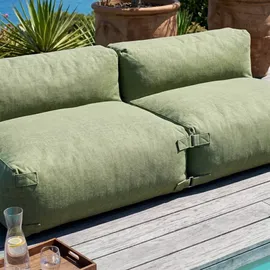 Oviala Mixi Modulare 2-Sitzer Gartenmöbel kaktusgrün
