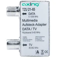 Axing TZU 21-65 Multimedia Aufsteck-Adapter