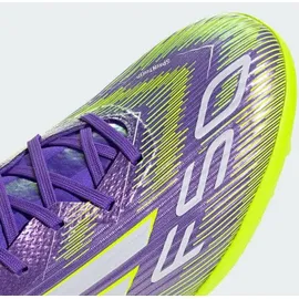 adidas F50 League TF Herren Purple Rush/Ftwr White/Lucid Lemon 42 2/3