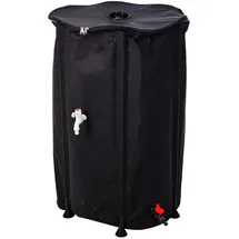IPAE PRO GARDEN Regentonne 250 l Schwarz