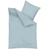 Traumschlaf Uni Feinbiber Hellblau 240 x 220 cm + 2 x 80 x 80 cm