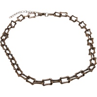 URBAN CLASSICS Unisex Halskette Chunky Chain Necklace antiquebrass one size