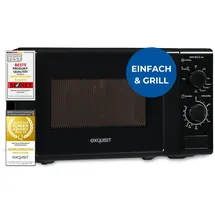 Exquisit MW 802 G schwarz