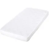 Lorelli Lorelli, Matratze Eco Tex 120 x 60 x 10 (120 x 60 cm antiallergisch Bezug waschbar Schaumstoff weiß uni