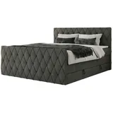 MKS Miren King Duo 140 x 200 cm H4 Dunkelgrau
