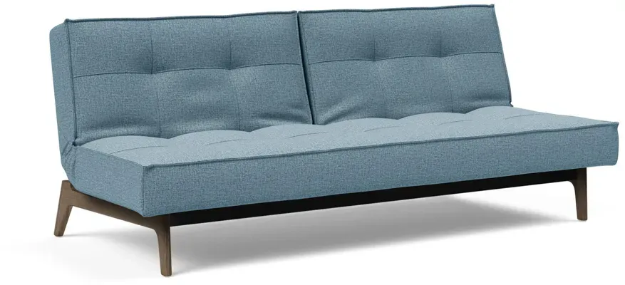Innovation Splitback Klappsofa 115x210 cm - Schwarz