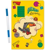 LEGO STATIONERY notebook Building Dreams w/gel pen