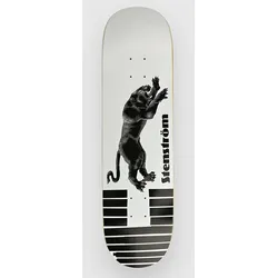 Polar Skate David Stenstrom - Tape and Panther 8.5" Skateboard Deck white Gr. Uni