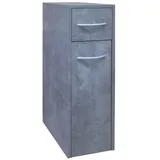 Hti-Living Mehrzweckschrank schmal Thekla Beton