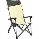 Campingstuhl Barry Strandstuhl Faltstuhl Klappstuhl Faltbar Stahl 200 kg gelb No Size