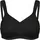 SUSA London Damen, Gr. 90, Cup C, schwarz, Obermaterial: 76% Polyamid, 24% Elasthan, BHs Minimizer-BH vorgeformte Cups, Spitze, blickdicht, elastisch