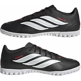 adidas Predator Club TF Herren core black/cloud white/lucid red 48 2/3