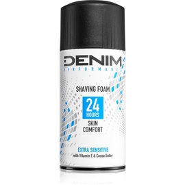 Denim Performance Extra Sensitive Rasierschaum für empfindliche Haut 300 ml