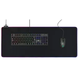 Extra Großes RGB Mauspad (900x360x4mm, 6 x RGB-Modi, 7 x Static-Modi)