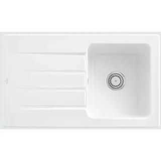 Villeroy & Boch Architectura 50 weiß alpin + Handbetätigung