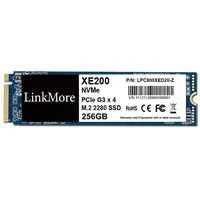 LinkMore XE200 256GB M.2 2280 PCIe Gen 3X4 NVMe 1.4 interne SSD, Solid State Drive, bis zu 2000MB/s für Latop und PC