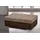 Collection AB Hocker John optional Federkernpolsterung 100 x 40 x 70 cm Braun