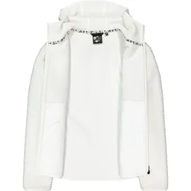 CMP Kapuzenplüschjacke Damen Weiß 42