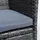 Estexo Gartenbank 125 x 53 x 86 cm Grau