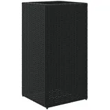 vidaXL Pflanzkübel 40 x 40 x 80 cm Schwarz