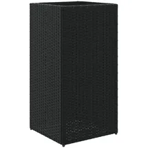 vidaXL Pflanzkübel 40 x 40 x 80 cm Schwarz