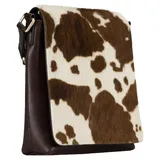 JOST Furry Cow Shoulder Bag S Leder Brown