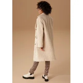 Aniston CASUAL Kurzmantel in sand | Gr.: 34