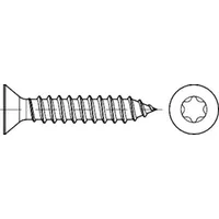 Industrial Quality Supplies DIN 7982 Senk-Blechschraube, ST galZn -C