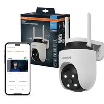 Osram SMART+ WiFi OUTD Camera 360 Weiß