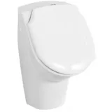 bb bäder boutique Urinal mit Deckel, Zulauf von hinten - Hygiene Glasur, weiß