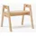 Kid’s Concept Kinderhocker Saga 32 x 30 x 30 cm Buche natur beige