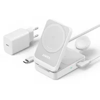 Anker MagGo 3-In-1 Foldable Kabelloses Ladegerät 15W Weiß