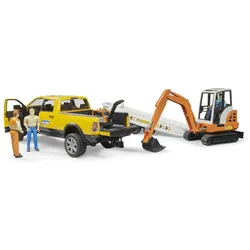 bruder - RAM Rental Service mit Minibagger