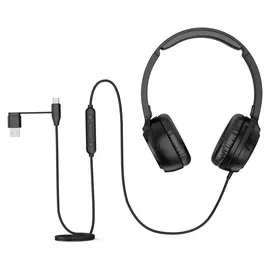 Kensington H950 EQ USB‐C/USB‐A kabelgebundenes On‐Ear‐Headset