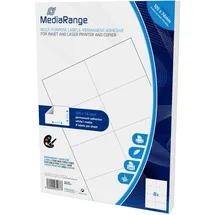MediaRange Universal-Etiketten, 105x74 mm 400 Stück,