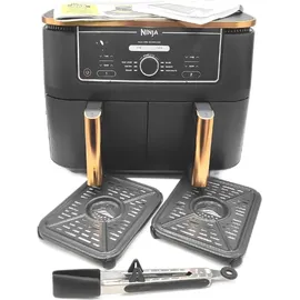 Ninja Foodi MAX Dual Zone Heißluftfritteuse AF400EUCP 9,5l kupfer/schwarz