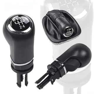 Getdoublerich Auto 5 Gang Schaltknauf & Gamasche Stiefel für Opel Corsa E Adam 55496814