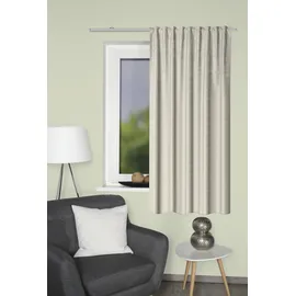 HOME WOHNIDEEN Fertigschal ¦ beige ¦ Maße (cm): B: 135 H: 175