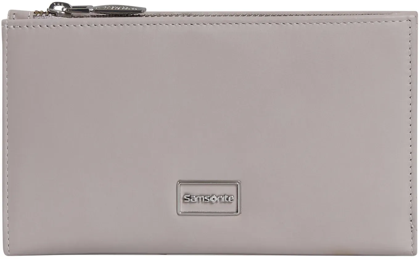 Samsonite Hochkantbörse Damen Image Leather Flat-12CC-Zip ash rose
