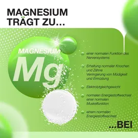 eväm Magnesium Brausetabletten Geschmack Lemon 20 St.