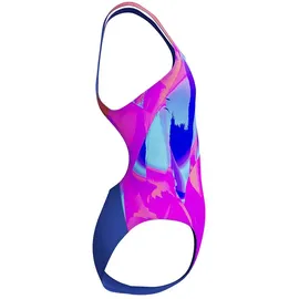 Speedo Digital Allover Powerback Badeanzug - Cobalt Pop - 5-6 Jahre