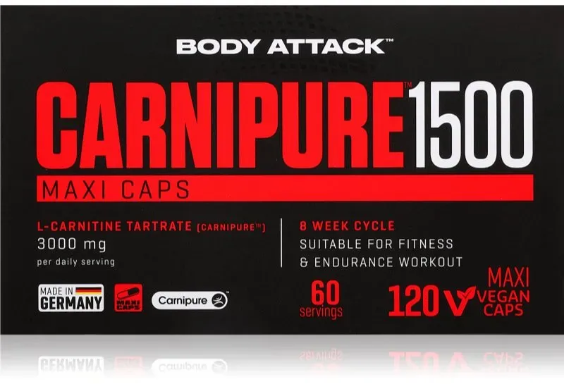 Body Attack Carnipure Fatburner in Kapseln 120 KAP